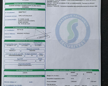 Рено Мастер, объемом двигателя 0 л и пробегом 240 тыс. км за 19950 $, фото 46 на Automoto.ua