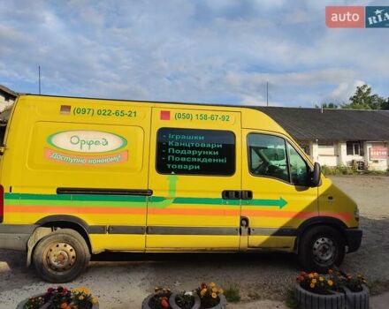 Жовтий Рено Мастєр, об'ємом двигуна 2.5 л та пробігом 430 тис. км за 4800 $, фото 6 на Automoto.ua