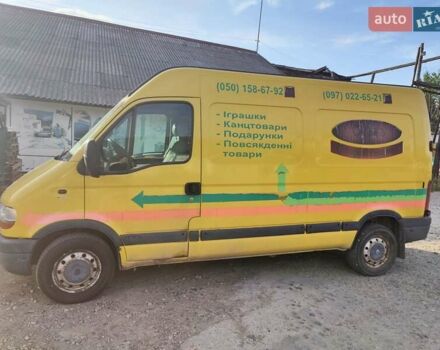 Жовтий Рено Мастєр, об'ємом двигуна 2.5 л та пробігом 430 тис. км за 4800 $, фото 3 на Automoto.ua