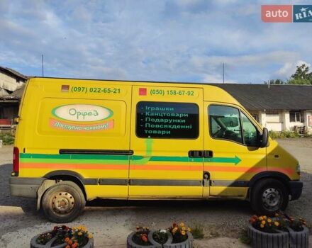 Жовтий Рено Мастєр, об'ємом двигуна 2.5 л та пробігом 430 тис. км за 4800 $, фото 5 на Automoto.ua