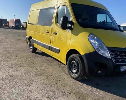 Желтый Рено Мастер, объемом двигателя 2.3 л и пробегом 320 тыс. км за 16500 $, фото 1 на Automoto.ua
