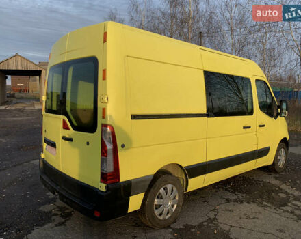 Жовтий Рено Мастєр, об'ємом двигуна 2.3 л та пробігом 256 тис. км за 14496 $, фото 15 на Automoto.ua