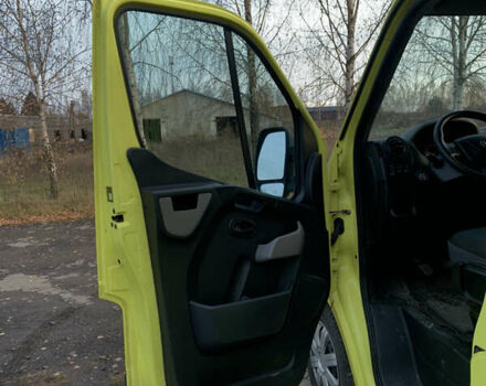Жовтий Рено Мастєр, об'ємом двигуна 2.3 л та пробігом 256 тис. км за 14496 $, фото 52 на Automoto.ua