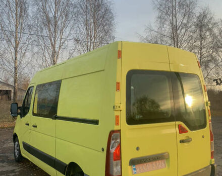 Жовтий Рено Мастєр, об'ємом двигуна 2.3 л та пробігом 256 тис. км за 14496 $, фото 7 на Automoto.ua