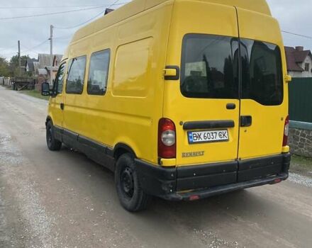 Жовтий Рено Мастєр, об'ємом двигуна 2.8 л та пробігом 200 тис. км за 3250 $, фото 2 на Automoto.ua