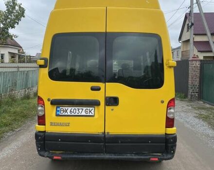 Жовтий Рено Мастєр, об'ємом двигуна 2.8 л та пробігом 200 тис. км за 3250 $, фото 1 на Automoto.ua