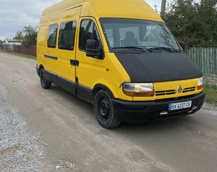 Жовтий Рено Мастєр, об'ємом двигуна 2.8 л та пробігом 200 тис. км за 3250 $, фото 3 на Automoto.ua