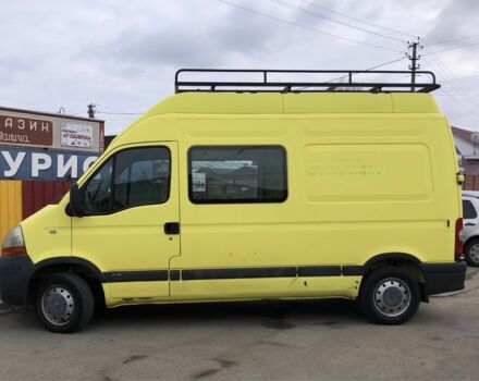 Желтый Рено Мастер, объемом двигателя 2.5 л и пробегом 244 тыс. км за 7300 $, фото 3 на Automoto.ua