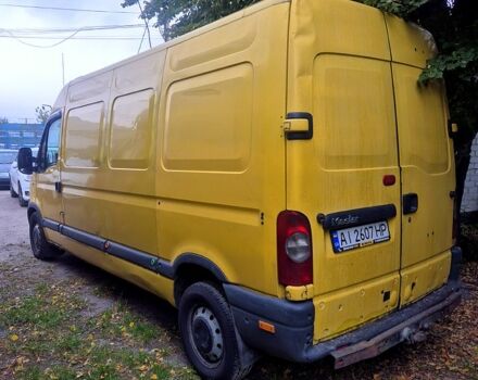 Желтый Рено Мастер, объемом двигателя 2.5 л и пробегом 670 тыс. км за 4500 $, фото 1 на Automoto.ua