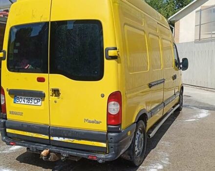 Жовтий Рено Мастєр, об'ємом двигуна 2.46 л та пробігом 438 тис. км за 6550 $, фото 1 на Automoto.ua