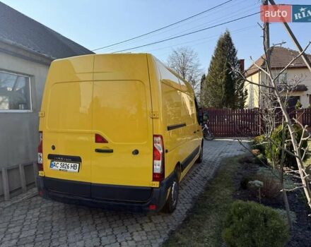 Желтый Рено Мастер, объемом двигателя 2.3 л и пробегом 319 тыс. км за 12000 $, фото 4 на Automoto.ua