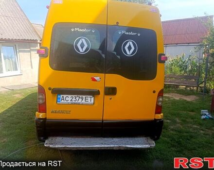 Желтый Рено Мастер, объемом двигателя 2.8 л и пробегом 356 тыс. км за 2800 $, фото 4 на Automoto.ua
