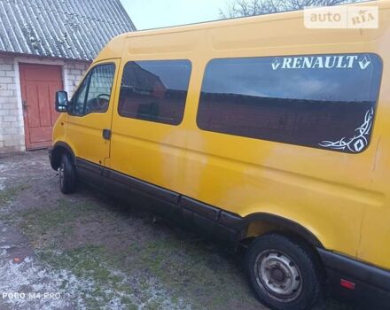 Желтый Рено Мастер, объемом двигателя 2.8 л и пробегом 350 тыс. км за 4800 $, фото 5 на Automoto.ua