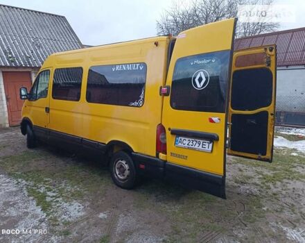 Желтый Рено Мастер, объемом двигателя 2.8 л и пробегом 350 тыс. км за 4800 $, фото 10 на Automoto.ua