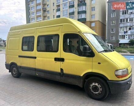 Желтый Рено Мастер, объемом двигателя 2.5 л и пробегом 630 тыс. км за 6000 $, фото 7 на Automoto.ua