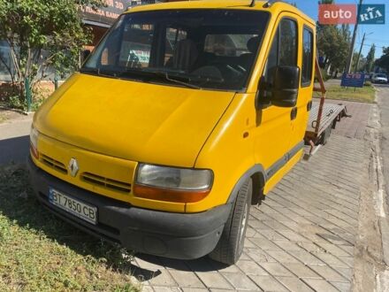 Желтый Рено Мастер, объемом двигателя 2.8 л и пробегом 255 тыс. км за 6500 $, фото 1 на Automoto.ua