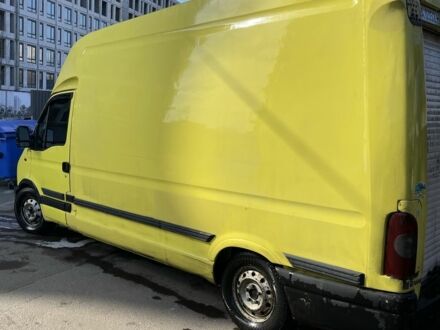 Жовтий Рено Мастєр, об'ємом двигуна 2.5 л та пробігом 398 тис. км за 5999 $, фото 1 на Automoto.ua