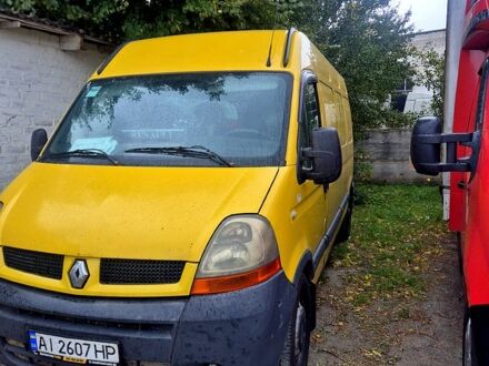 Жовтий Рено Мастєр, об'ємом двигуна 2.5 л та пробігом 670 тис. км за 4500 $, фото 1 на Automoto.ua