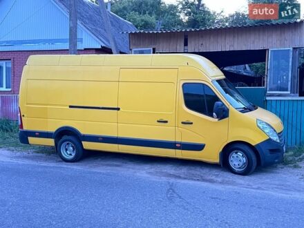Желтый Рено Мастер, объемом двигателя 2.3 л и пробегом 301 тыс. км за 13200 $, фото 1 на Automoto.ua