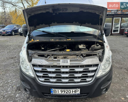 Рено Мастєр 2014 у Полтаві на Automoto.ua Сірий Рено Мастєр, об'ємом двигуна 2.3 л та пробігом 391 тис. км за 17500 $, фото 10 на Automoto.ua