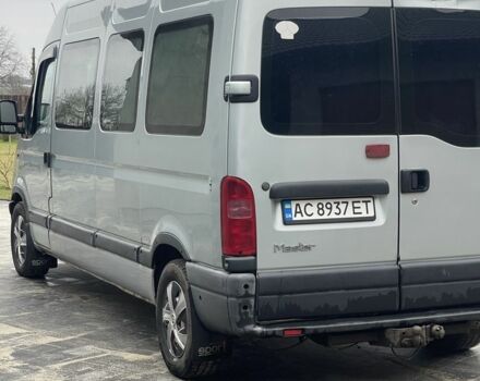 Серый Рено Мастер, объемом двигателя 2.5 л и пробегом 485 тыс. км за 5999 $, фото 2 на Automoto.ua