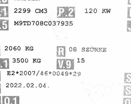 Сірий Рено Мастєр, об'ємом двигуна 2.3 л та пробігом 170 тис. км за 19600 $, фото 61 на Automoto.ua