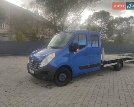 Синий Рено Мастер, объемом двигателя 2.3 л и пробегом 206 тыс. км за 19300 $, фото 3 на Automoto.ua