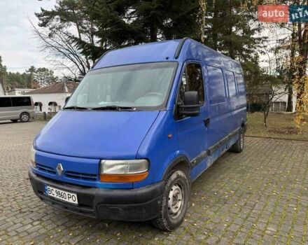 Синий Рено Мастер, объемом двигателя 2.8 л и пробегом 329 тыс. км за 3500 $, фото 3 на Automoto.ua