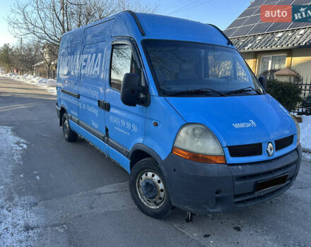 Синий Рено Мастер, объемом двигателя 2.5 л и пробегом 370 тыс. км за 4750 $, фото 9 на Automoto.ua