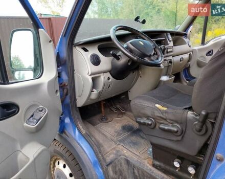 Синий Рено Мастер, объемом двигателя 2.5 л и пробегом 575 тыс. км за 6200 $, фото 7 на Automoto.ua