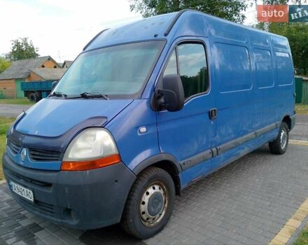 Синий Рено Мастер, объемом двигателя 2.5 л и пробегом 575 тыс. км за 6200 $, фото 1 на Automoto.ua
