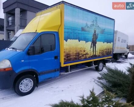 Синий Рено Мастер, объемом двигателя 2.46 л и пробегом 588 тыс. км за 8500 $, фото 3 на Automoto.ua