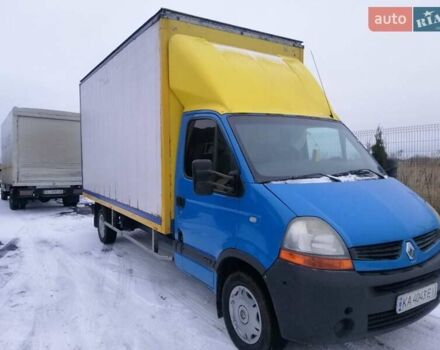 Синий Рено Мастер, объемом двигателя 2.46 л и пробегом 588 тыс. км за 8500 $, фото 2 на Automoto.ua