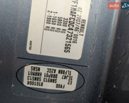 Синій Рено Мастєр, об'ємом двигуна 2.3 л та пробігом 445 тис. км за 11699 $, фото 18 на Automoto.ua