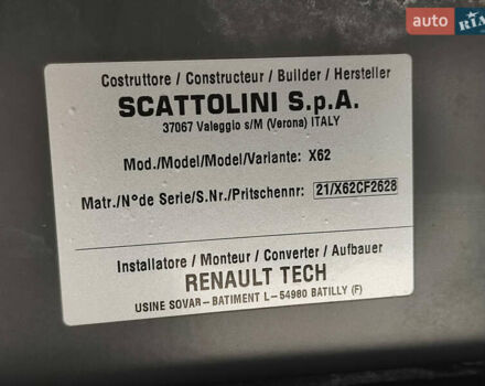 Синій Рено Мастєр, об'ємом двигуна 2.2 л та пробігом 181 тис. км за 26950 $, фото 20 на Automoto.ua