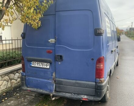 Рено Мастєр 1998 у Мукачеве на Automoto.ua Синій Рено Мастєр, об'ємом двигуна 2.8 л та пробігом 500 тис. км за 1999 $, фото 2 на Automoto.ua