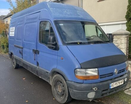 Рено Мастєр 1998 у Мукачеве на Automoto.ua Синій Рено Мастєр, об'ємом двигуна 2.8 л та пробігом 500 тис. км за 1999 $, фото 1 на Automoto.ua