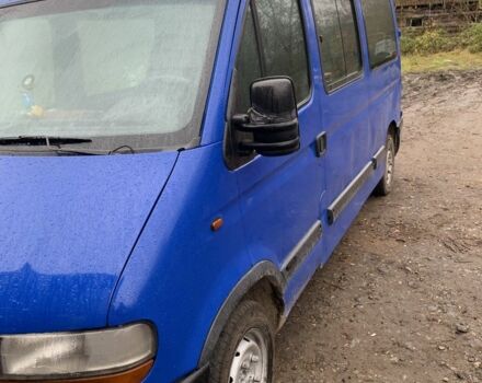 Синий Рено Мастер, объемом двигателя 2.5 л и пробегом 225 тыс. км за 2500 $, фото 1 на Automoto.ua