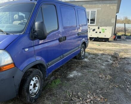 Синий Рено Мастер, объемом двигателя 2.5 л и пробегом 233 тыс. км за 6500 $, фото 6 на Automoto.ua