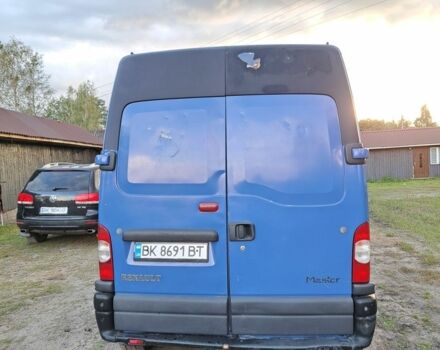 Синій Рено Мастєр, об'ємом двигуна 2.5 л та пробігом 480 тис. км за 5300 $, фото 3 на Automoto.ua