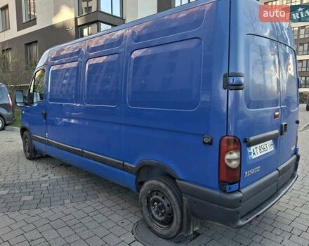 Синий Рено Мастер, объемом двигателя 2.5 л и пробегом 580 тыс. км за 6500 $, фото 12 на Automoto.ua