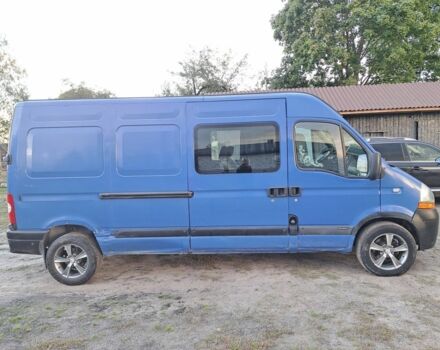 Синій Рено Мастєр, об'ємом двигуна 2.5 л та пробігом 480 тис. км за 5300 $, фото 2 на Automoto.ua
