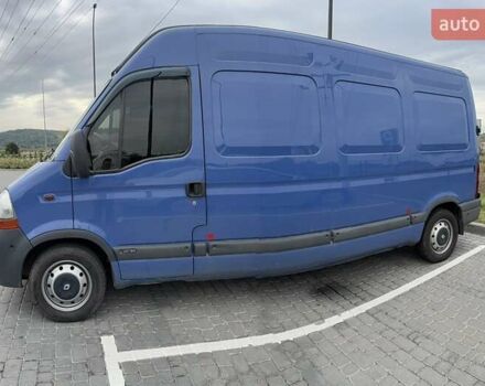 Синій Рено Мастєр, об'ємом двигуна 2.46 л та пробігом 646 тис. км за 8200 $, фото 6 на Automoto.ua