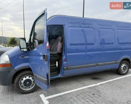 Синій Рено Мастєр, об'ємом двигуна 2.46 л та пробігом 646 тис. км за 8200 $, фото 1 на Automoto.ua