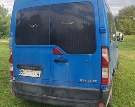 Синий Рено Мастер, объемом двигателя 2.3 л и пробегом 381 тыс. км за 12000 $, фото 3 на Automoto.ua