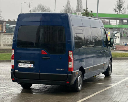 Синий Рено Мастер, объемом двигателя 2.3 л и пробегом 380 тыс. км за 16000 $, фото 4 на Automoto.ua