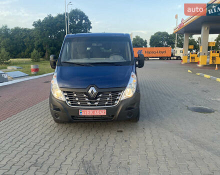 Рено Мастер 2017 в Луцке на Automoto.ua Синий Рено Мастер, объемом двигателя 2.3 л и пробегом 232 тыс. км за 16200 $, фото 9 на Automoto.ua