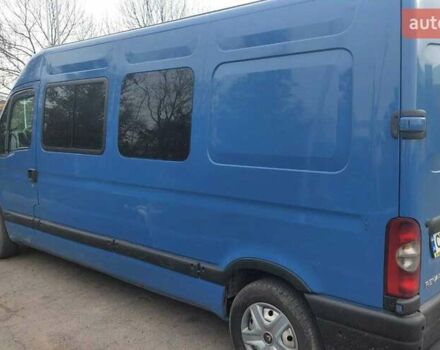 Синий Рено Мастер, объемом двигателя 2.46 л и пробегом 320 тыс. км за 8500 $, фото 3 на Automoto.ua