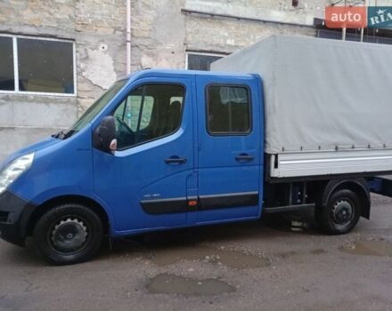 Синий Рено Мастер, объемом двигателя 2.3 л и пробегом 292 тыс. км за 14500 $, фото 2 на Automoto.ua