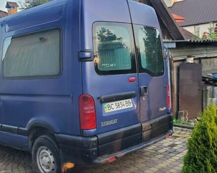 Синий Рено Мастер, объемом двигателя 2.5 л и пробегом 520 тыс. км за 3200 $, фото 9 на Automoto.ua